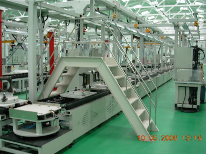 汽车发动机装配线