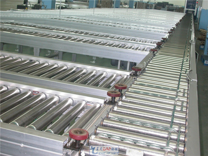 不锈钢滚筒式物流汇总系统